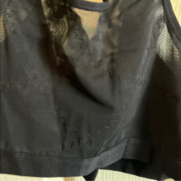 Shein Black Bra front snap closure adjustable strap snaps size L back support - Picture 4 of 8
